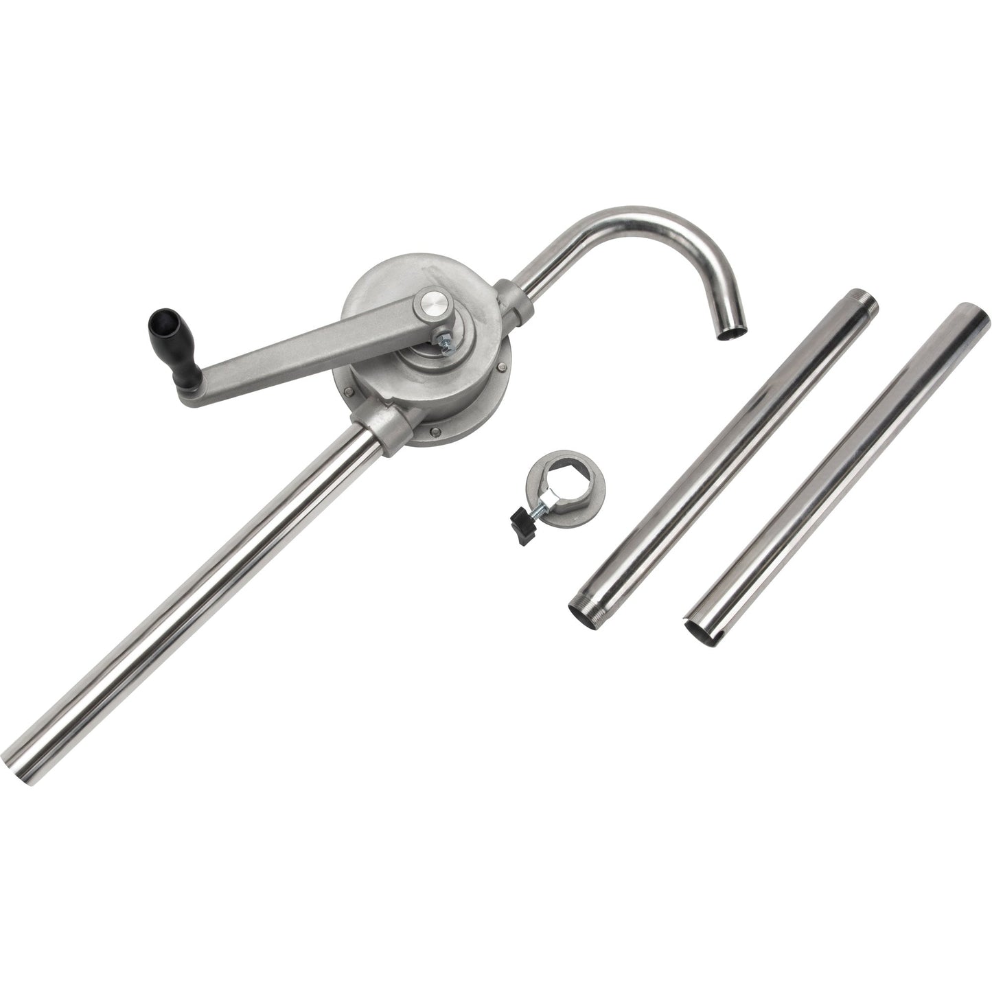 Rotary Type Drum Pump, Stainless Steel, Fits 55 Gal., 12 oz./Stroke