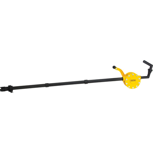 Rotary Type Drum Pump, Polypropylene, Fits 15 - 55 US Gal., 8 oz./Stroke