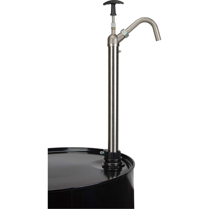 Pull Type Drum Pump, Fits 55 Gal., 22 oz./Stroke