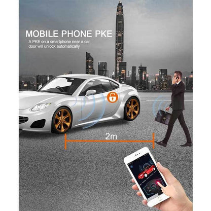 Car Intelligent Induction Keyless Entry GSM Mobile Phone Operated Car Remote Control Anti-theft Device