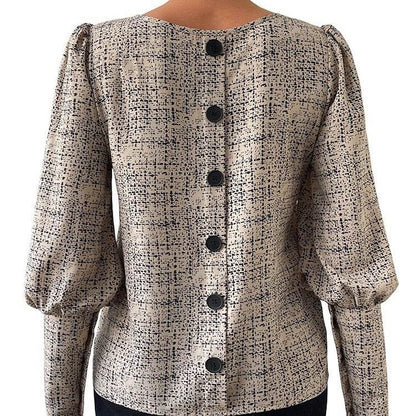 Fashionable Elegant Retro blouse top For Women
