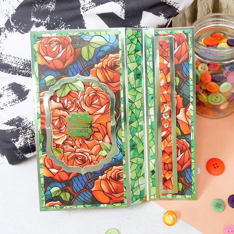 Blocs de papier Duo Design – Vitrail et Verre craquelé