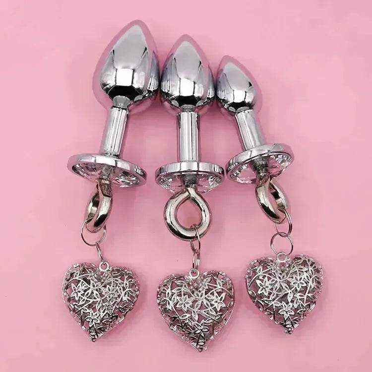 Love Chain Sex Toys Bell For Women Nipple Clamp Anal Plug