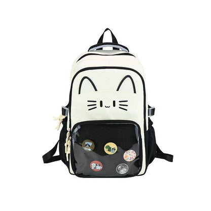 Cartoon Campus Backpack for Girls – Japanese Style