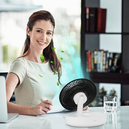 Foldable Rechargeable Portable Remote Control Desk Fan