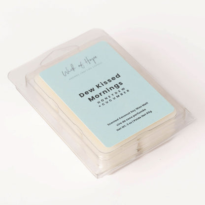 Galets de Cire Fondue Rosée Matinale | Melon Miel + Concombre
