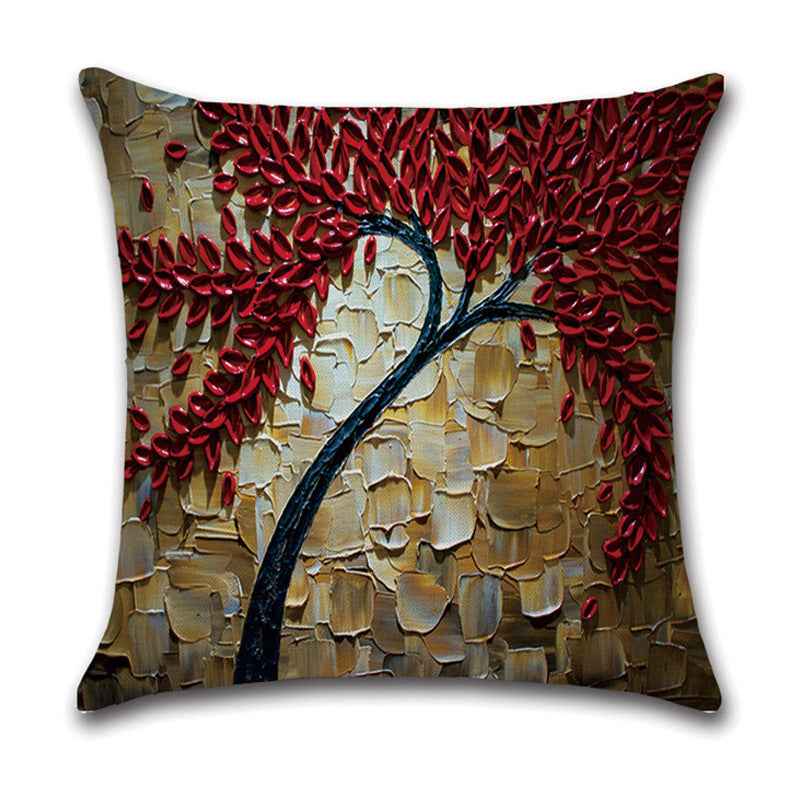 Nature Landscape Throw Pillow Cover – American Country Style Home Décor