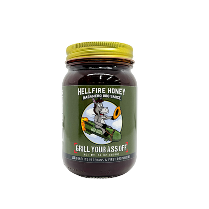 Grill Your Ass Off - Hellfire Honey Habanero BBQ Sauce