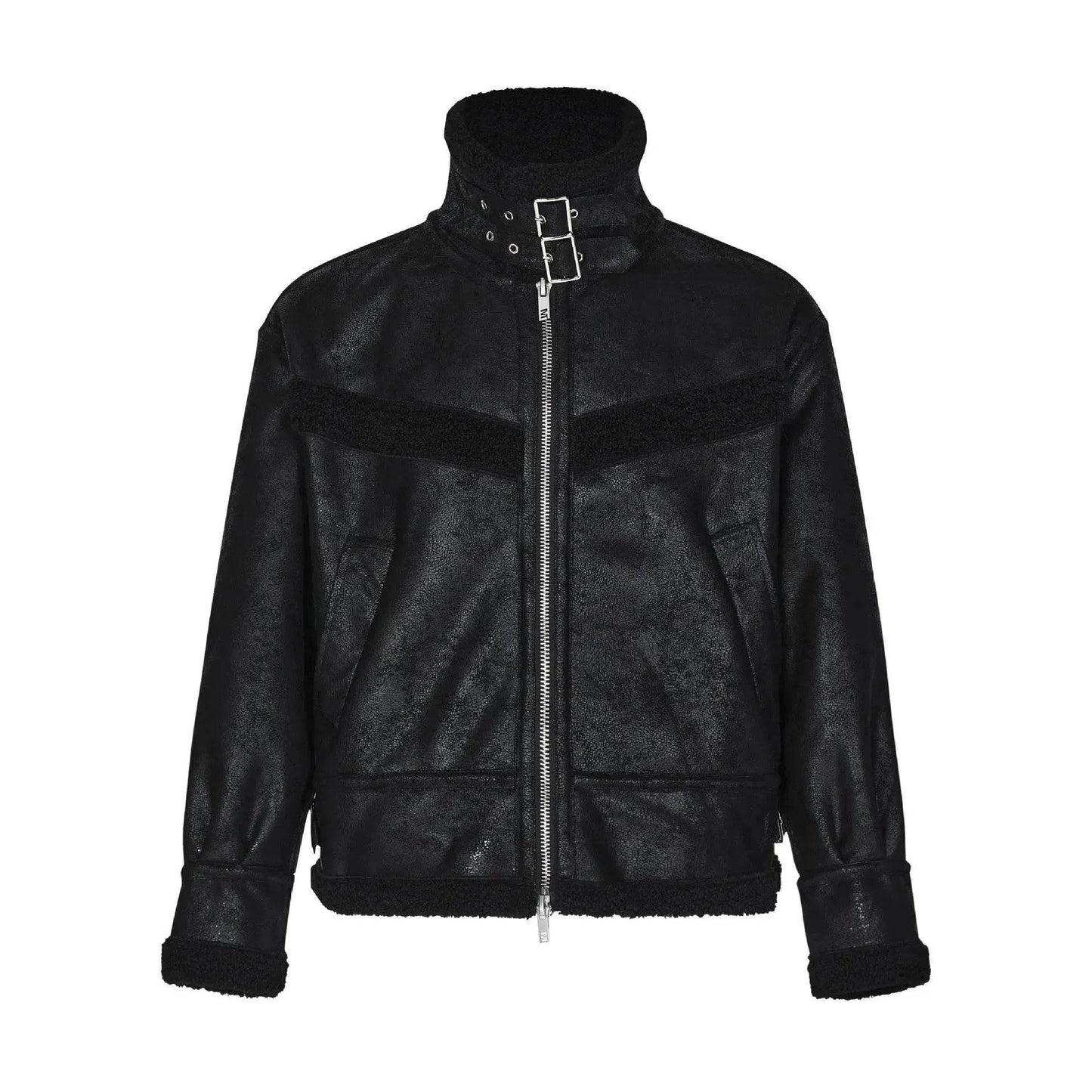 Veste-manteau en coton à boucle tout-en-un pour homme
