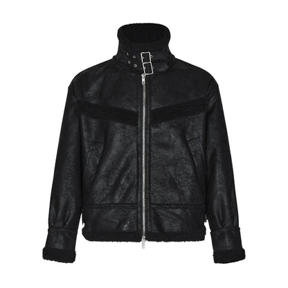 Veste-manteau en coton à boucle tout-en-un pour homme