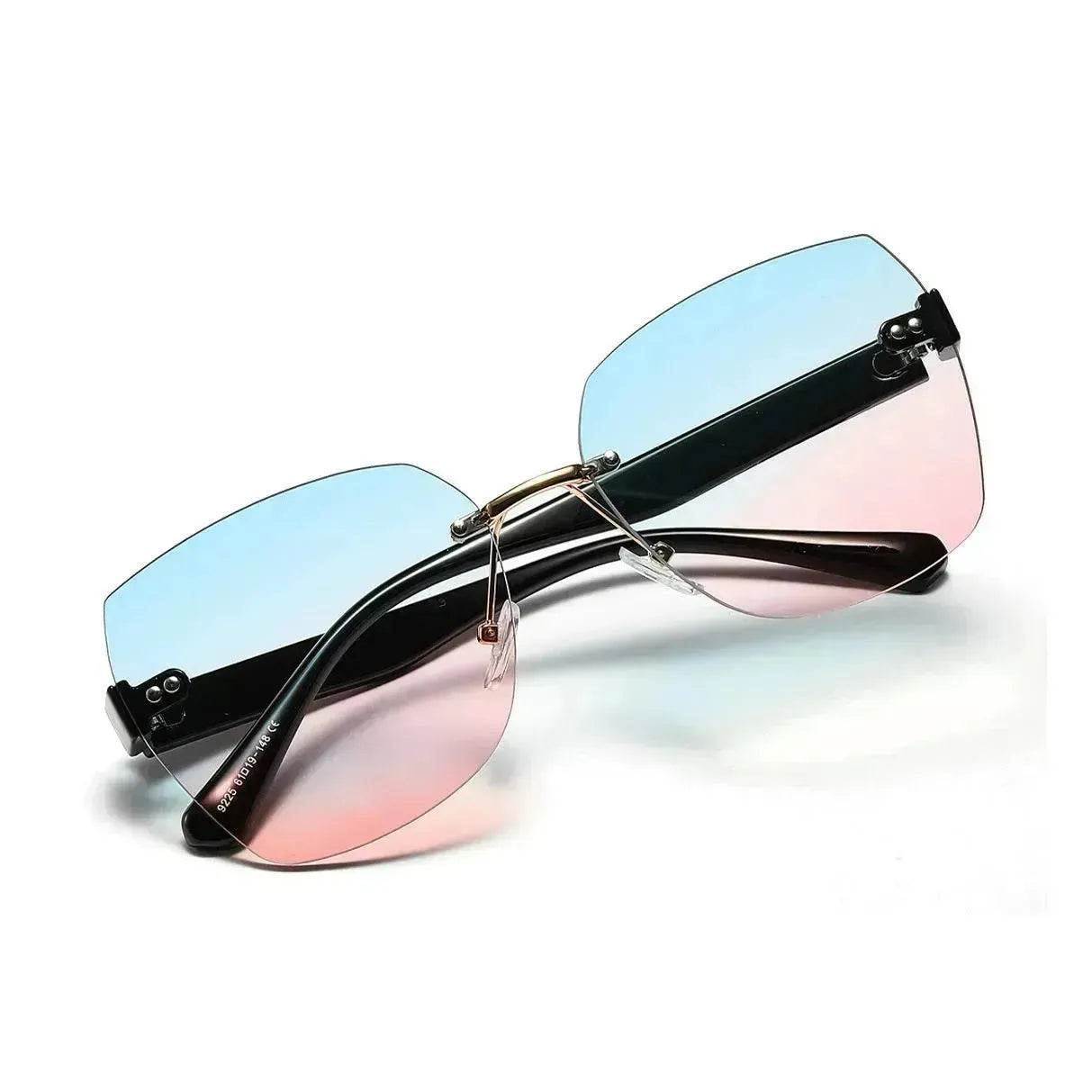 Diamond Cut Edge High-end Sunglasses For Women