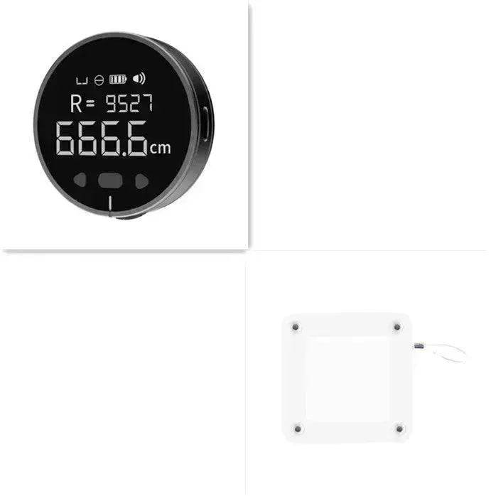 Digital Distance Measuring Instrument Electronic Measuring Ruler Tape Measure High Definition Digital LCD High Precision Electronic Measuring Ruler Tool