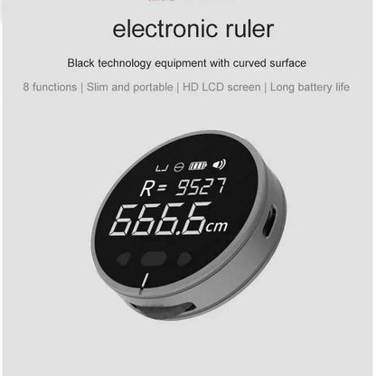 Digital Distance Measuring Instrument Electronic Measuring Ruler Tape Measure High Definition Digital LCD High Precision Electronic Measuring Ruler Tool