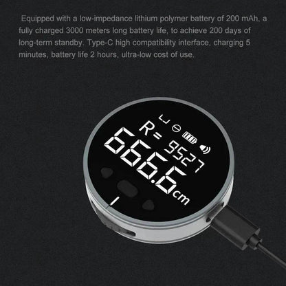 Digital Distance Measuring Instrument Electronic Measuring Ruler Tape Measure High Definition Digital LCD High Precision Electronic Measuring Ruler Tool
