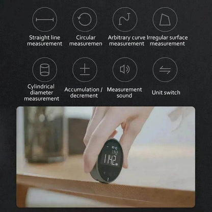 Digital Distance Measuring Instrument Electronic Measuring Ruler Tape Measure High Definition Digital LCD High Precision Electronic Measuring Ruler Tool