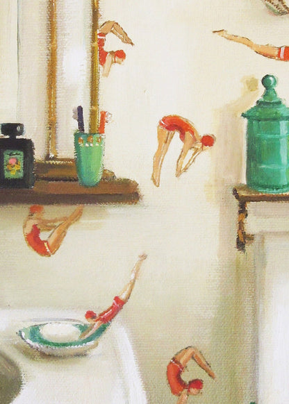 Divers Art Print