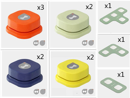 Pet Communication Button One-click Recordable Dog Talking Button