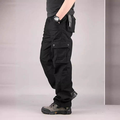 Multi-pocket Men's Casual Loose Labor Protection Cargo Pants