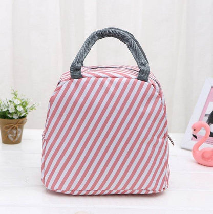 Portable Fashion Insulated Work Lunch Bag for Women