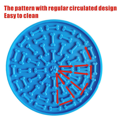 Silicone Sucker dog licking Mat pad