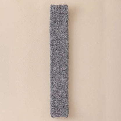 Winter Warm Plush Socks Women Dual-purpose Protection Heel And Knee Sock For Olds