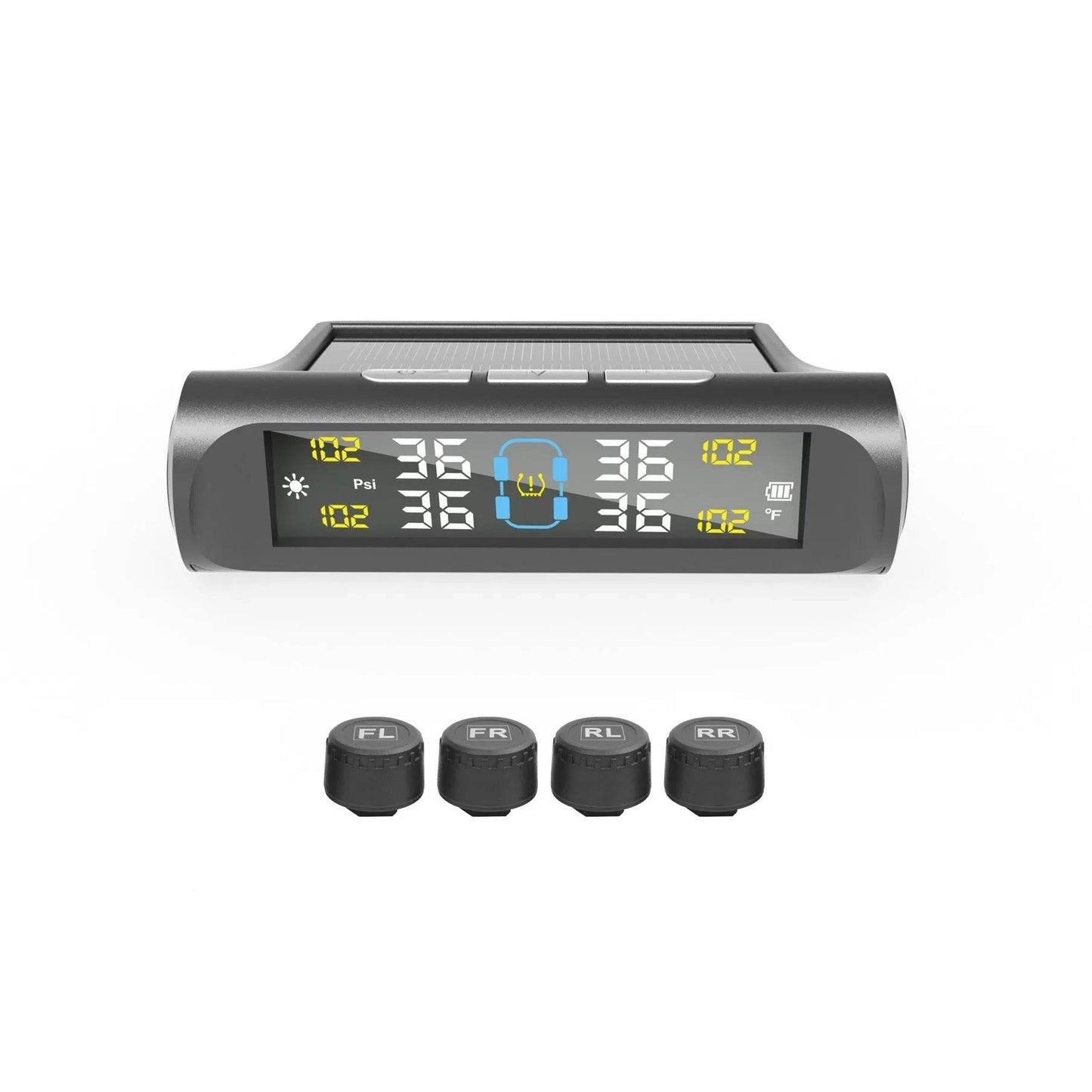 Système intelligent de surveillance de la pression des pneus automobile par capteur USB