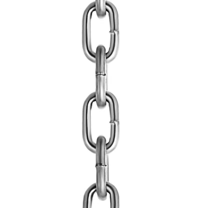 Grade 30 Chain 3 16 Inch By 100Ft Length Grade 30 Proof Coil Chain Zinc Plated Grade 30 Chain For Towing Logging Agriculture And Guard Rails