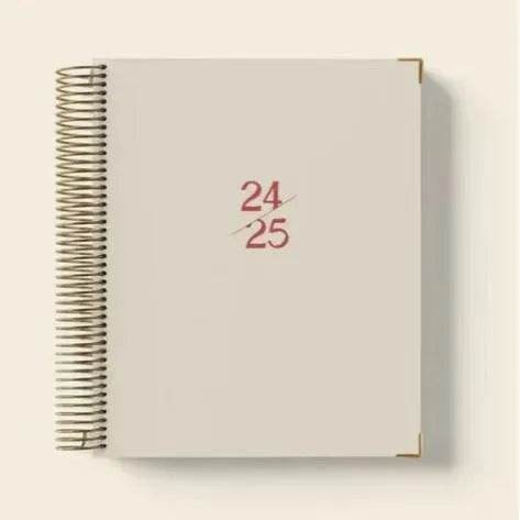 24to25 Daily Planner Annual Planning Notebook