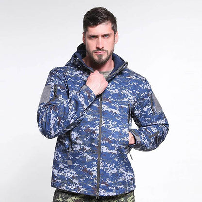 Soft Shell Jacket Plus Size Windproof And Warm Outdoor Mountaineering