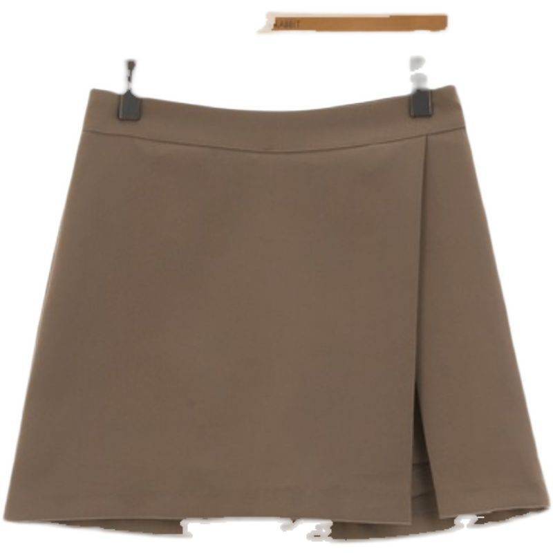 Elegant Hip Side Slit Mini Skirt for women