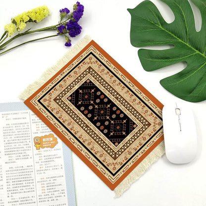 Office mouse pad, Suede fringe mouse pad Hot rubber  Bohemian style