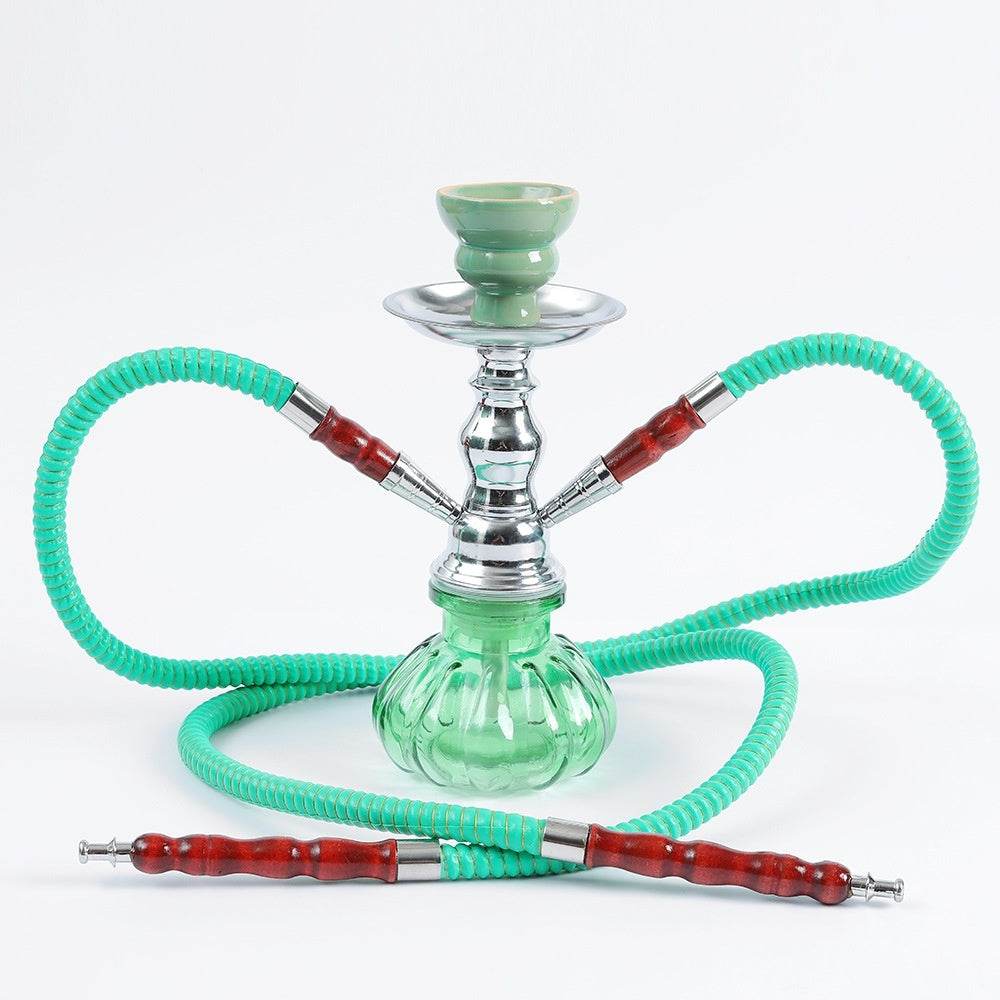 Small Size Iron Single And Double Pipe Hookah Suit