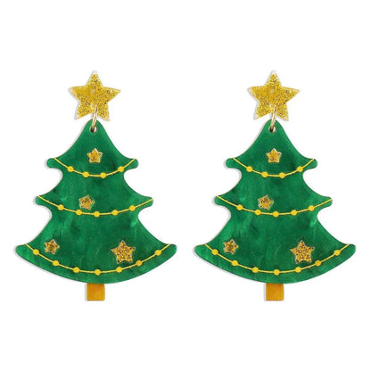 Creative Niche Fashion Temperament Trendy Festive Acrylic Earrings