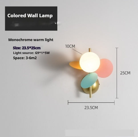 Nordic Macaron Pendant Light Fixture – Creative Glass Dining Room & Living Room Lamp with G9 LED Lighting