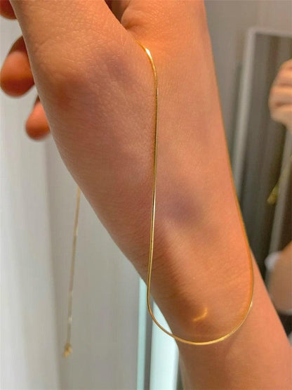 Vintage Snake Chain Necklace
