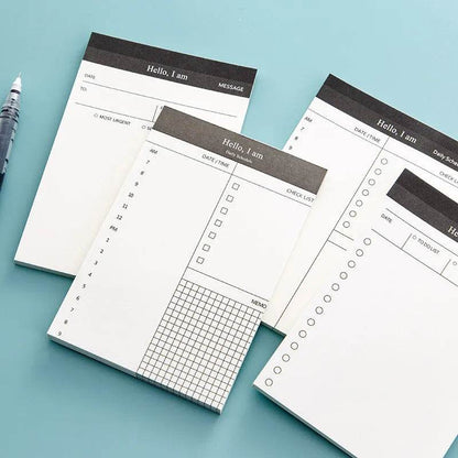 Portable Notepad Schedule Daily Planner