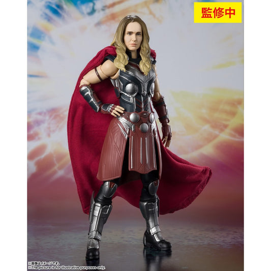 Figurine articulée S.H.Figuarts Mighty Thor : Love & Thunder (Boîte ouverte)