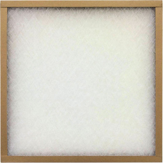 Poly Throw-Away Filter, Box, 20" W x 1" D x 20" H