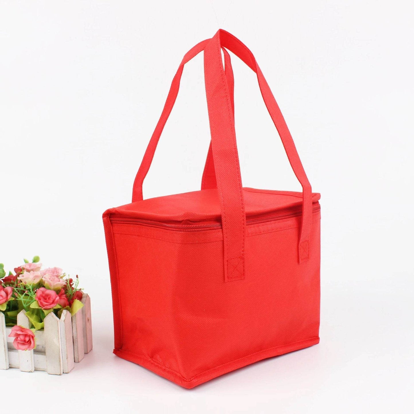 Sac isotherme portable pour le déjeuner Sac de transport pour boissons Sac isotherme pour livraison de nourriture