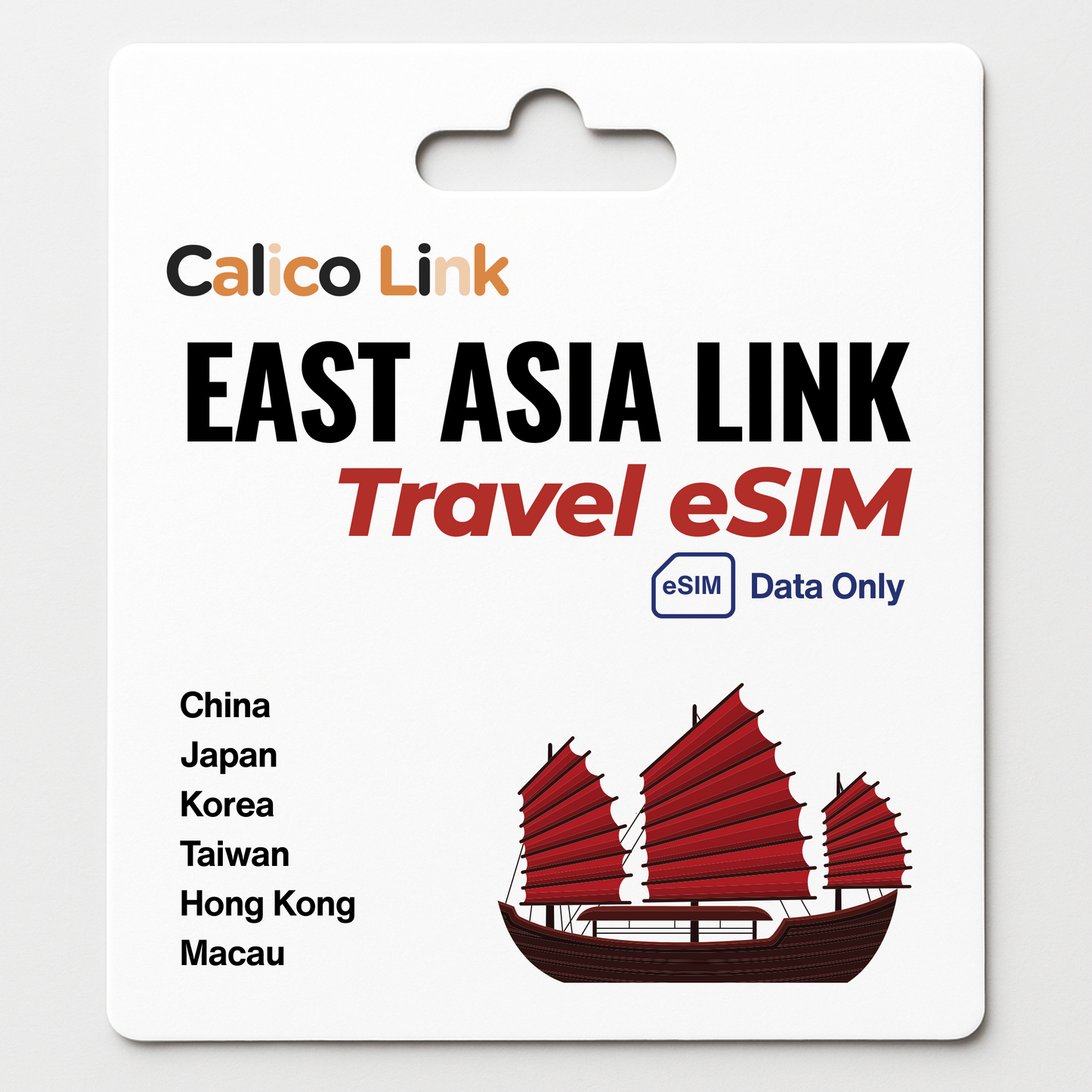 East Asia Travel eSIM | China, Korea, Japan, Hong Kong, Taiwan, Macau