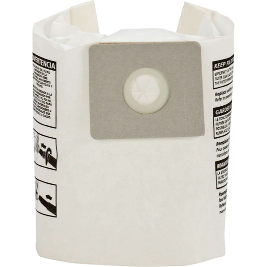 Type B Disposable Dry Filter Bags, 2 - 2.5 US gal.
