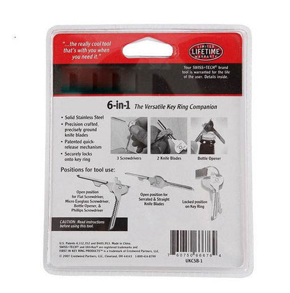 Multipurpose Keychain Key Survive Pocket Opener Shape - Mini Multi Gear