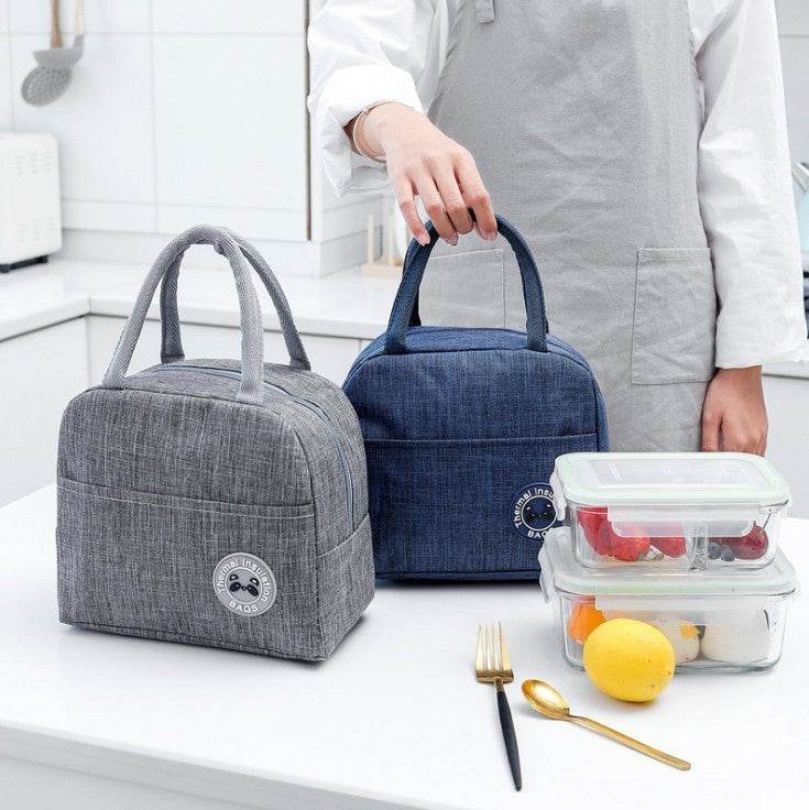 Portable Fashion Insulated Work Lunch Bag for Women