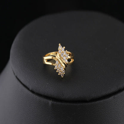 Girls Fashion Zircon Ring