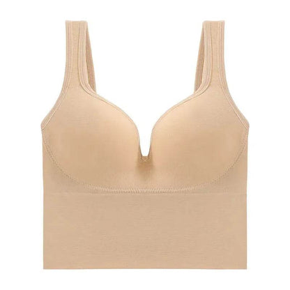 Acheter un débardeur avec soutien-gorge push-up intégré Débardeur caraco Soutien-gorge haut tendance