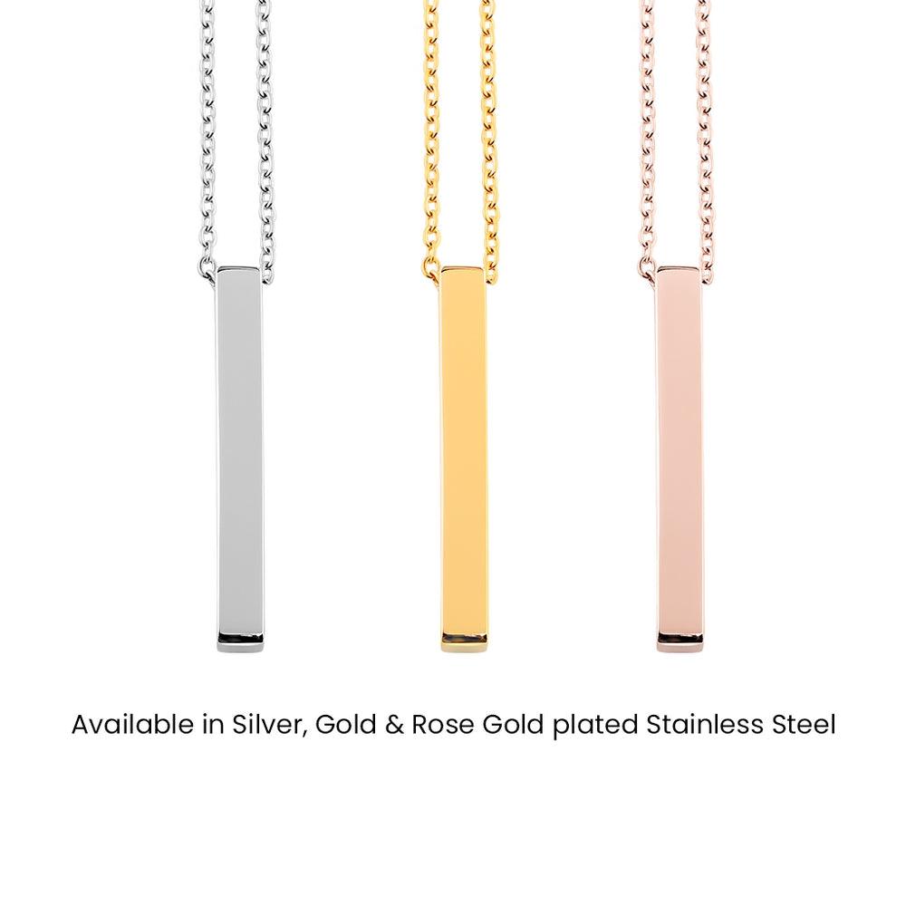 Engravable Bible Verse Necklace