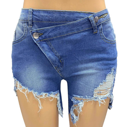 Fashion Personality Denim Shorts For Women