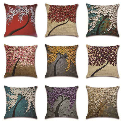 Nature Landscape Throw Pillow Cover – American Country Style Home Décor