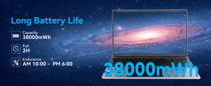 Ordinateur portable 15,6 pouces Windows 11 - 16 Go de RAM, 512 Go de SSD, processeurs Intel Celeron N5095 quadricœur, écran IPS Full HD 1080P