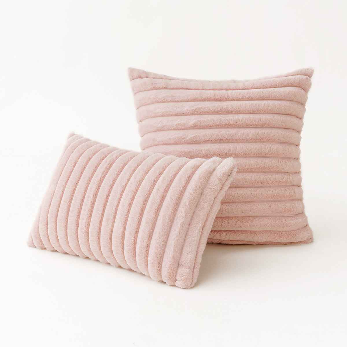 Modern Striped Pillow Cover – Polyester Sofa Cushion Case for Living Room & Bedroom